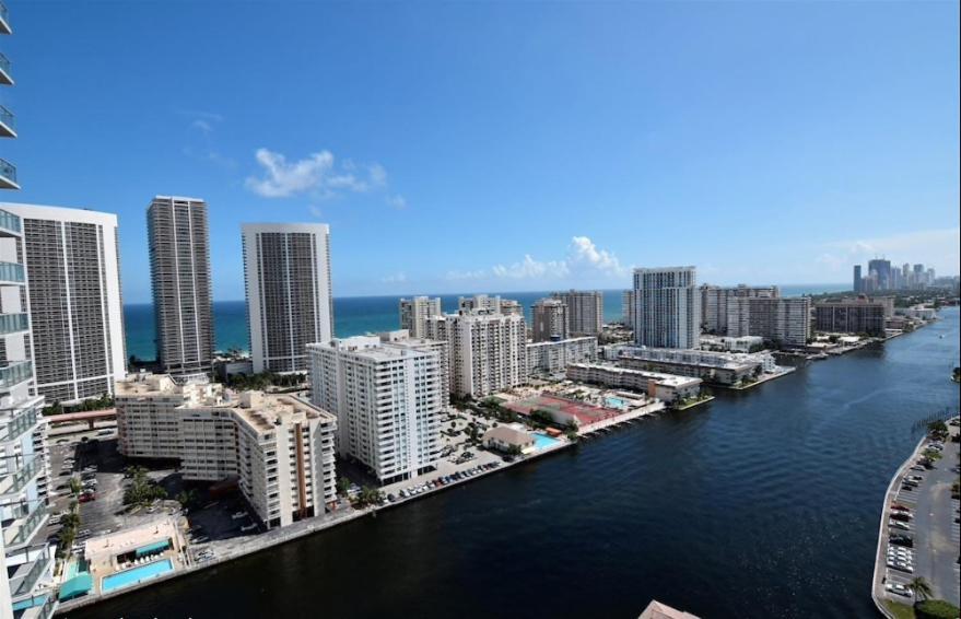 Rooftop 1B-1B Amazing View BW 30A Hallandale Beach Esterno foto